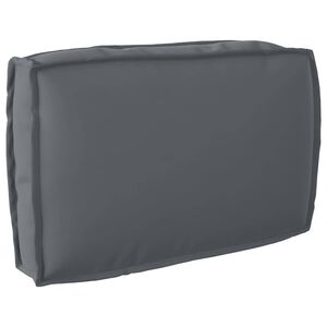 vidaXL Възглавница Антрацит 60 x 40 x 12 cm Оксфордска тъкан