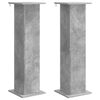 vidaXL Стойка за растения 2 pcs Бетонно сиво 30,5 x 30 x 100,5 см