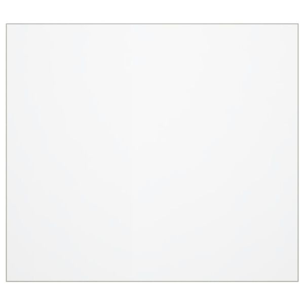 vidaXL Протектор за маса, матов, 100x90 см, 1,6 мм, PVC