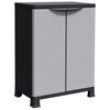 vidaXL Пластмасов шкаф, 68x39x92 см