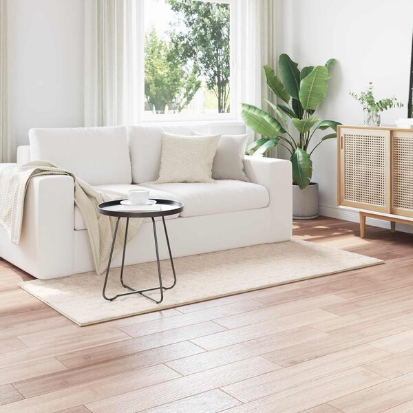 vidaXL Килими за помещение SIROLO Бежово 200 x 80 см Полиестер