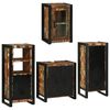 vidaXL Комплект мебели за баня 4 бр. Многоцветен 55 x 35 x 60 см