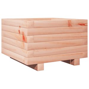 vidaXL Градинска кашпа, 40x40x26,5 см, масивна дугласка дървесина