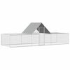 vidaXL Птичарник, 6x2x2 м, поцинкована стомана