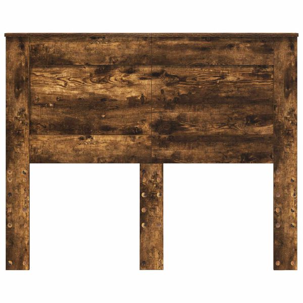 vidaXL Облегалка за глава с таблото Димян дъб 120 cm Инженерно дърво