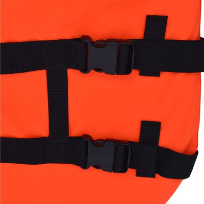 vidaXL Спасителна жилетка за кучета, размер S, оранжева