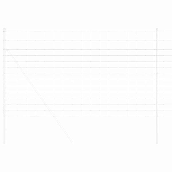 vidaXL Ограда за пасища Сребрист 50 x 1,4 м Поцинкована стомана