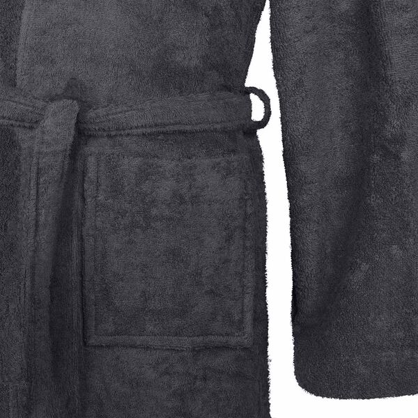 vidaXL Халат за баня KINN Антрацит M Памук