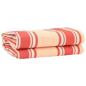 vidaXL Смяна на сенник Жълт и оранжев 1000 x 160 см Полиестерен плат