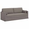 vidaXL Диван Таупе 198 x 78 x 80 см текстил