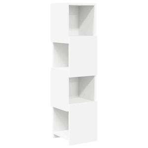 vidaXL Ъглов шкаф 25,5x25x102см Инженерна дървесина