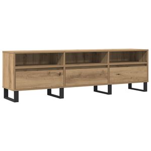 vidaXL ТВ шкаф Artisan Oak 150x30x44,5 cm Инженерна дървесина
