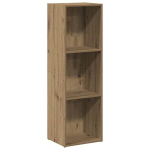 vidaXL Шкаф за книги Artisan Oak 36x30x114 cm Инженерна дървесина