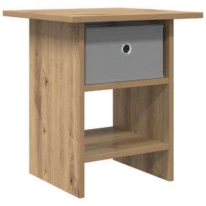 vidaXL Нощно шкафче Дъб 41 x 40 x 45 см Инженерна дървесина