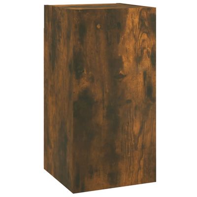 vidaXL ТB шкаф, опушен дъб, 30,5x30x60 см, инженерно дърво