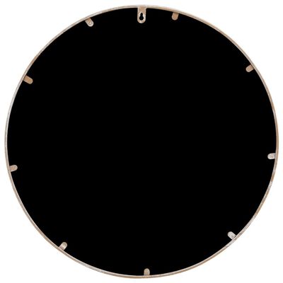 vidaXL Огледало пясъчно 60x2,5 см желязо кръгло за употреба на закрито