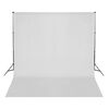 vidaXL Фотографски комплект за студио със софтбокс, фон и рефлектор