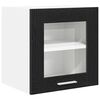 vidaXL Висящ шкаф Черния дъб 40 x 31 x 40 см Инженерна дървесина