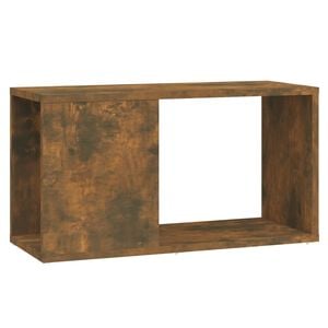 vidaXL ТВ шкаф, опушен дъб, 60x24x32 см, инженерно дърво