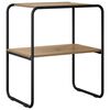 vidaXL Конзолна маса Дъб артизан 100 x 42,5 x 70 см