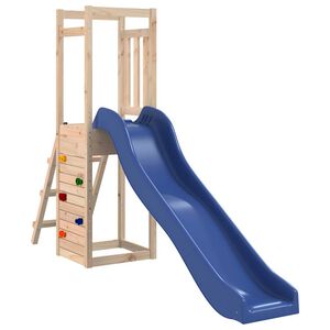 vidaXL Комбинирано детско съоръжение за игра на открито, бор масив