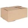 vidaXL Сгъваема кутия 50 бр. Естествен 35 x 24 x 15 см Картон