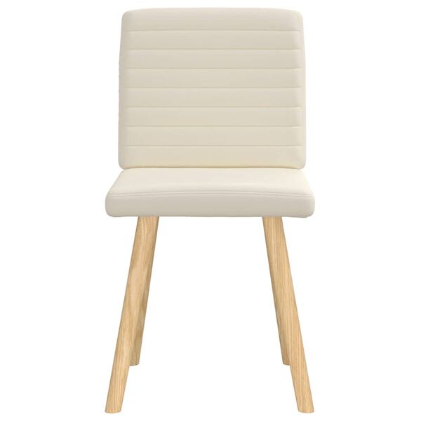 vidaXL Трапезни столове, 2 бр, лен