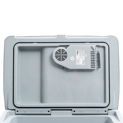 vidaXL Преносима термоелектрическа хладилна кутия 40 л 12 V 230 V E