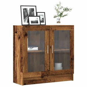 vidaXL Шкаф за книги от старо дърво 82,5x30,5x80cm Инженерна дървесина