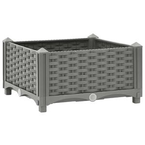 vidaXL Повдигнато легло, 40x40x23 см, полипропилен