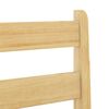vidaXL Бар столове, 2 бр, борово дърво масив