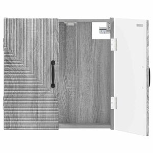 vidaXL Кабинет за дартборд HAARLEM Сив Сонома 52,5 x 10,5 x 53,5 см