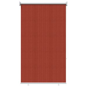 vidaXL Външна ролетна щора с блокировка на UV 90% Теракота 60 x 140 cm