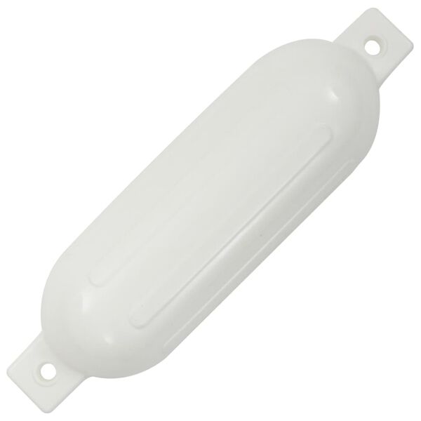 vidaXL Броня за лодка 4 бр бяла 51x14 см PVC