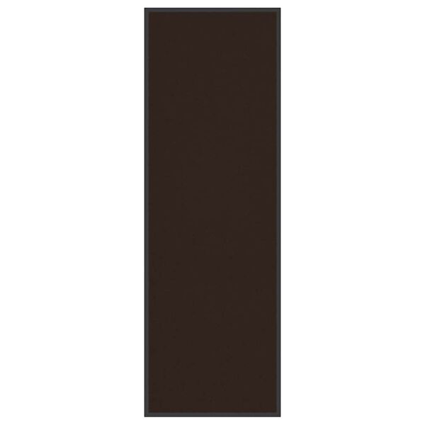 vidaXL Изтривалка, кафява, 60x180 см