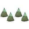 vidaXL Мрежи за сено, 4 бр, кръгли, 0,75x0,5 м, PP