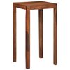 vidaXL Бар маса 60x60x107 cm Масивна дървесина Акация