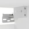 vidaXL ТВ шкафове за стенен монтаж, 4 бр, бели, 30,5x30x30 см