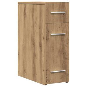 vidaXL Аптекарски шкаф 20 x 45,5 x 60 см Инженерна дървесина