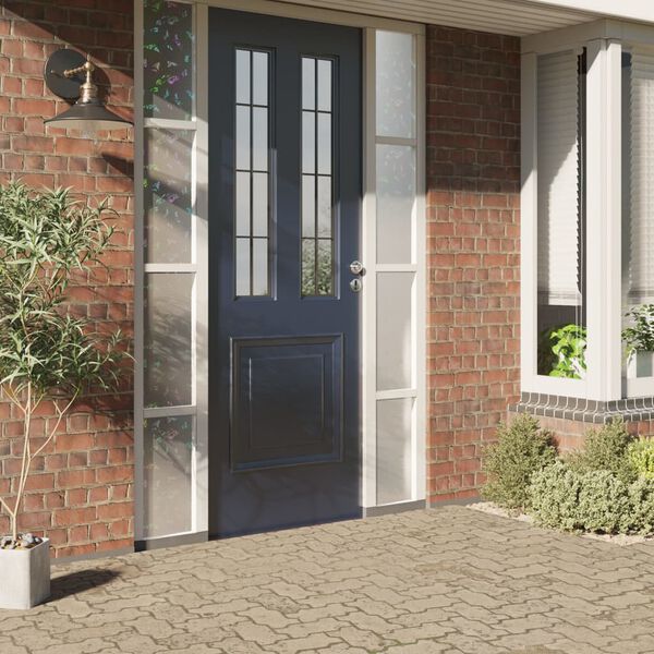 vidaXL Фолио за прозорци матирано 3D модел на дъга 90x1000 см PVC