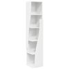 vidaXL Ъглов шкаф 27,5x27x140см Инженерна дървесина