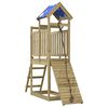 vidaXL Комбинирано детско съоръжение за игра, импрегниран бор