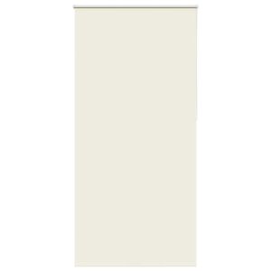 vidaXL Ролетна щора, затъмняваща, бяла, 105x230 см, ширина на плата 100,7 см, полиестер