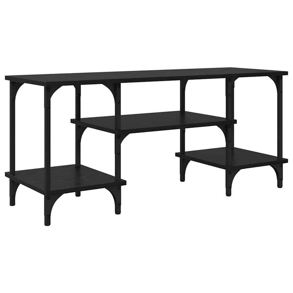 vidaXL ТВ шкаф Черния дъб 102 x 35 x 45,5 см