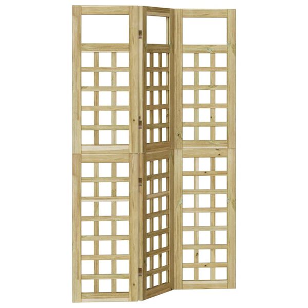 vidaXL Скрин за уединение на открито Кафяво 120 x 180 cm