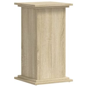 vidaXL Поставка за растения, сонома дъб, 33x33x60 см, инженерно дърво