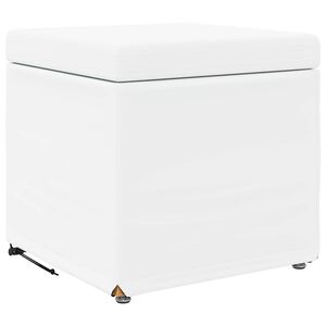 vidaXL Стук Бяло 41 x 41 x 40 см Искусствена и инженерна дървесина