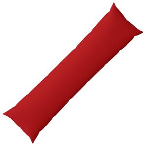 vidaXL Декоративна възглавница HEERLEN Червено 40 x 145 см Текстил