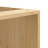 vidaXL За шкафове SKI Кехлибарен 60 x 46 x 81 см Солидно борово дърво