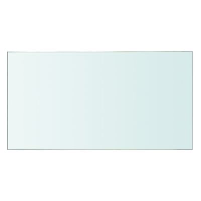 vidaXL Рафтове, 2 бр, панели прозрачно стъкло, 20x30 см